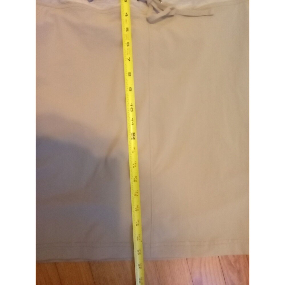 Duluth Skort Womens Sz 14 Nylon Blend Hiking Fishing Tan Zipper Pockets Outdoors - Picture 4 of 7